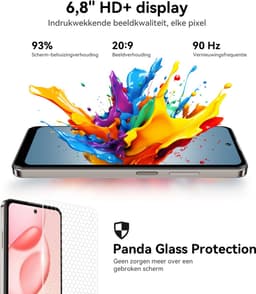 HOTWAV Note 13 Max - Smartphone - 256GB - Goud - mobiele telefoon zonder abonnement - 2 jaar garantie - mobiele telefoon senioren - Met Transparante Hoes - 4G Dual SIM — thumbnail 5