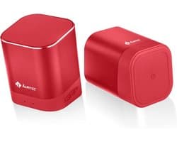 Draagbare Bluetooth-luidspreker met dubbele luidsprekers, krachtige bassen en lange speeltijd