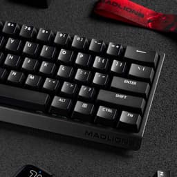 MADLIONS MAD 60 HE RGB - Gaming Keyboard (Toetsenbord) - 60% - 8KHz - 0.04mm Rapid Trigger - Magnetisch - RGB - 61 Toetsen - Side-Printed - Zwart — thumbnail 4