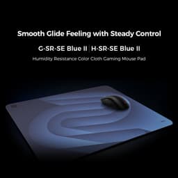 BenQ ZOWIE G-SR-SE Blue II Large Gaming Muismat – Esports Mousepad – 470x390mm – ComfortGlide™ – Anti‑Slip — thumbnail 1