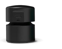 Mini stofzuiger-kleine stofzuiger-Bureaustofzuiger - Mini-bureaustofzuiger, energiebesparend - Tot 400 minuten batterijduur - Draadloos 360º roterend ontwerp - Geschikt voor toetsenborden/thuis/kantoor - zwart - 10,5 x 8 cm