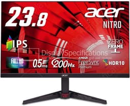 Acer NITRO VG0 VG240Y X1 computer monitor 60,5 cm (23.8") 1920 x 1080 Pixels Full HD Zwart — thumbnail 1