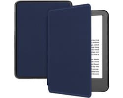 Ereader Hoes - Geschikt voor Amazon Kindle (2022) 11th gen/Amazon Kindle (2024) - Donkerblauw