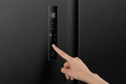ETNA AKV5178ZWA - Amerikaanse koelkast - No-Frost - 178 cm hoog - 544 liter - Energielabel E - Invriesvermogen 10 kg/24u - Geluidsniveau 39 dB - LED Display - SuperCool - FastFreeze - Deuralarm - Interter Compressor - Multi Airflow - Energy Saving — thumbnail 19