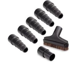 Slangadapter Universeel (5 stuks) met zuigborstel en 32mm slangadapter