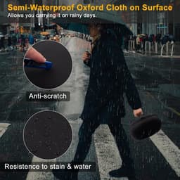 Draagtas voor Meta Quest 3 VR Headset en Gaming Controller - Waterdichte en Schokbestendige Hard Case met Opbergruimte — thumbnail 3