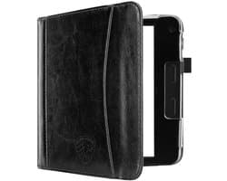 Hoesje Geschikt voor Kobo Libra 2 Sleepcover Luxe Hoes Zwart - ereader hoesje - cover