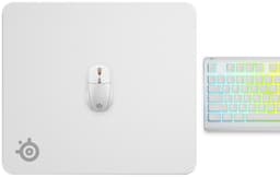 SteelSeries QcK Large Gaming Mousepad — 45 cm x 40 cm — White — thumbnail 5