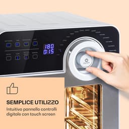Heteluchtfriteuse met Draaispit en Touchscreen - 14 Liter Capaciteit - 1700W — thumbnail 4