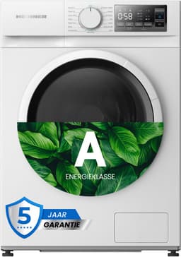 Heinner HWM-M914IVNA+++ Slanke Wasmachine 9 kg - 15 Wasprogramma’s - Stoomprogramma - Inverter - LED Display - 1400 tpm - Energieklasse A – Wit – 5 Jaar Garantie — thumbnail 1