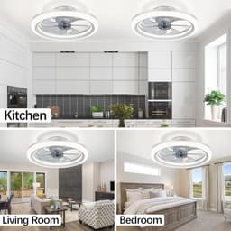 Plafondventilator met Licht en Afstandsbediening - Modern en Stijlvol voor Elk Interieur — thumbnail 3