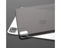 Beschermhoes voor iPad Pro 12,9 inch 2022 - Zwart, Transparant, Zachte Siliconen, TPU