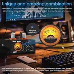 Mini Tube Amplifier met Bluetooth 5.0 en VU-meter — thumbnail 2