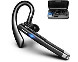 GELLDG Draadloze Headset - Bluetooth-headset met microfoon - Met Microfoon Bluetooth Headset Draadloos - Met Noise Canceling Handsfree Bellen - Bluetooth6.1