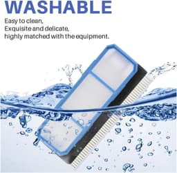 Accessoirekit - geschikt voor ILIFE A7 - A9S - X785 - X750 - X800 robotstofzuiger - met 1 hoofdborstel (rubber), 3 paar zijborstels, 4 filters en 1 voorfilter — thumbnail 4