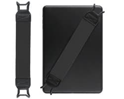 Antislipband voor tablets - 3*20 cm - Geschikt voor tablets van 7,8 tot 13 inch - Veiligheidsband voor tablets - Ook geschikt voor mobiele telefoons en e-readers - Bediening met één hand - Voorkomt vallen - Vermindert de druk op de vingers