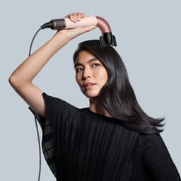 DYSON Supersonic R Straight + Wavy Red Velvet / Gold Föhn Rood — thumbnail 2