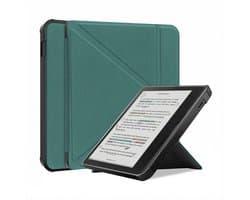 Ereader Hoes - Geschikt voor Kobo Libra Colour - Donkergroen