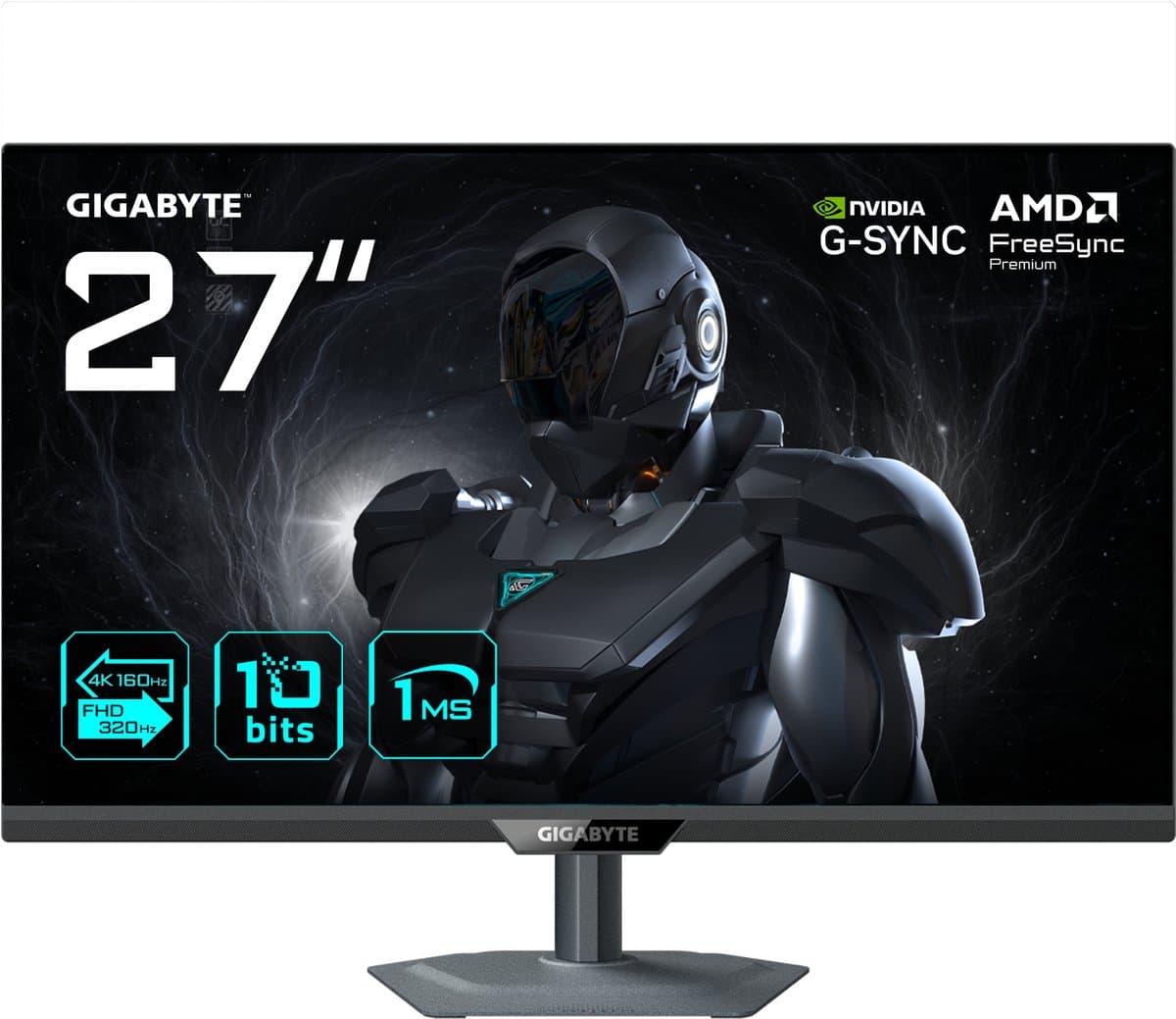 GIGABYTE G27UP - 4K IPS Gaming Monitor - 160Hz - 27 Inch — afbeelding 1