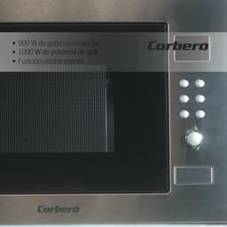 Magnetron 25 liter RVS 900W met Automenu en Grillfunctie — thumbnail 2