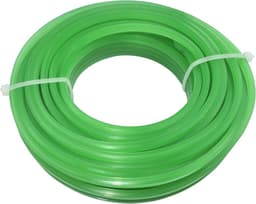 Set van 2 vervangende vierkante draadsporen voor grasmaaiers - 3mm x 10m - nylon koord - groen — thumbnail 3