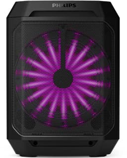 Philips Bluetooth Party Speaker TAX2208 – Karaoke – Feestverlichting – DBB Bass Boost – Tot 7 uur speeltijd-Zwart — thumbnail 2