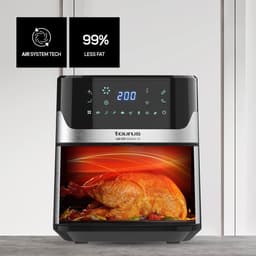 Grote Luchtfriteuse 6.5L met RVS behuizing - 1500W - Gezond Frituren — thumbnail 5
