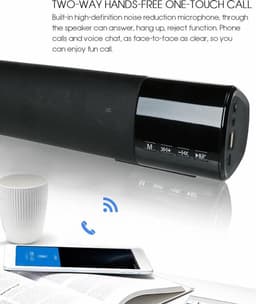 Hopestar B28S Soundbar 3D Surround Draadloze Speaker - Draagbare Bluetooth luidspreker — thumbnail 3