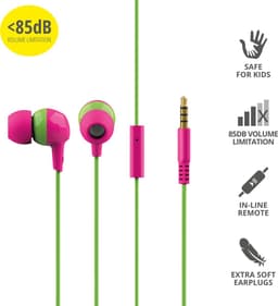 Trust Buddi - Kinder Koptelefoon - In-ear - Roze — thumbnail 4