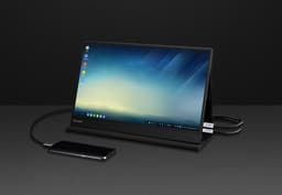 PEPPER JOBS portable monitor XtendViz XV1610F - draagbare monitor- Full HD USB-C IPS - HDMI & USB C - Samsung Dex - 15.6 Inch — thumbnail 9