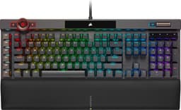 Corsair K100 - Gaming Toetsenbord - RGB verlichting - Mechanisch - QWERTY - Zwart — thumbnail 1