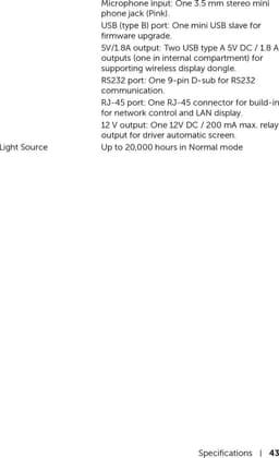 Dell Projector 7760 DLP 1080p 5400LUM 19 — thumbnail 4