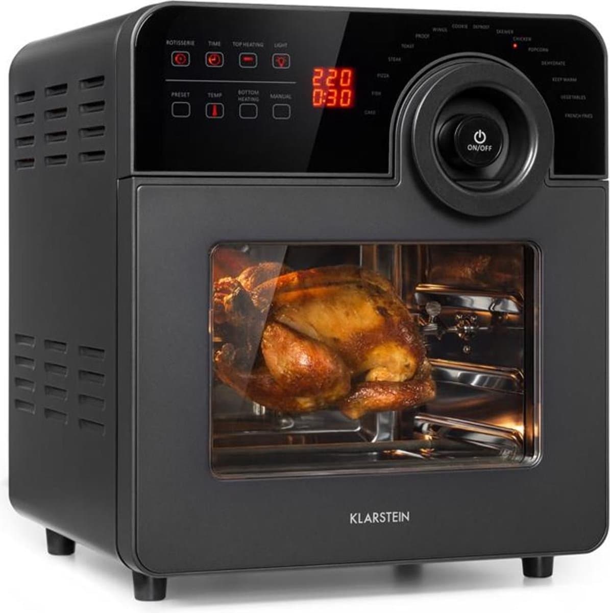 AeroVital Cube Chef heteluchtfriteuse 1700 W 14 liter 16 programma's boven- en onderwarmte — afbeelding 1