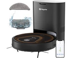 Bagotte BG 950 Max - Compatibel met Wi-Fi & Alexa - Zelfreinigend - Zuigkracht 3500Pa - Ideaal voor Tapijten 15mm - Stofzuiger met dweilfunctie