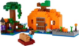 LEGO Minecraft De pompoenboerderij Speelgoed Boerderij Huis Halloween Set met Minifiguren - 21248 — thumbnail 11