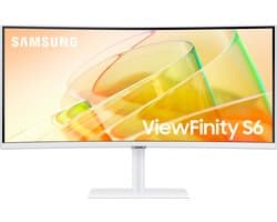 Samsung ViewFinity S65TC - LS34C650TAUXEN - Curved QHD Ultrawide Monitor - Thunderbolt 90w - RJ45 - KVM-switch - 100hz - 34 inch — afbeelding 1