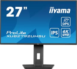 iiyama ProLite XUB2792UHSU-B6 - 27 inch - 4K - IPS - USB-Hub (3x) - Verstelbaar — thumbnail 1