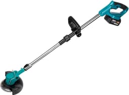 Grasmaaier elektrisch - Grasmaaier accu - Grastrimmer - 1500W - Opvouwbaar - Draadloos - 2x Makita 18V batterij – lichtblauw — thumbnail 1