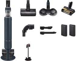 Samsung VS20B95973B/WA - Steelstofzuiger - Bespoke Jet™ Plus Midnight Blue - Stofzak - 0,5 l - 580 W - Blauw