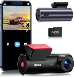 Dual Dashcam - Dashcam Voor en Achter - Auto Camera Dashcam - Dashcam Auto - Dual Dashcam voor Auto — thumbnail 1