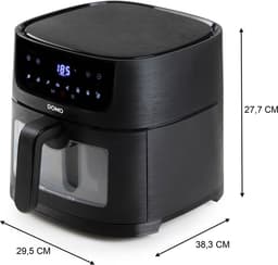 DOMO DO540FR Airfryer XXL - Heteluchtfriteuse - 6L - PFAS-vrij - 1500W — thumbnail 6