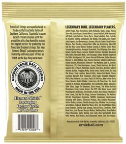 Ernie Ball Earthwood Rock & Blues - Akoestische Gitaarsnaren - 80/20 Bronze - Plain G - 10-13-17-30-42-52 — thumbnail 2