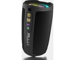 Voltma Fusion Bluetooth Speaker - draagbare en draadloze luidspreker van 10W - RGB-verlichting en IPX4 waterdicht - Bluetooth 5.2 en 360° surround sound - tot 20uur speeltijd met AUX, TF en USB-sleuf
