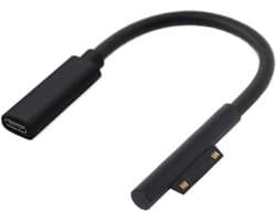 DrPhone SPA1 Type C PD Oplaadkabel - Adapter / Converter 15V/3A - USB C vrouwelijk - Geschikt voor de Surface Pro / Surface Book / Surface Laptop