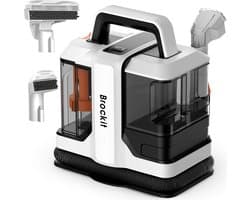 BROCKIT SpotClean Pro Vlekkenreiniger - Tapijt, Trappen, Bank, Matras & Auto Reiniger - Stofzuiger Zonder Zak - Krachtige Reinigingsmachine voor Altijd & Overal Schoonmaken