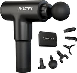 SMARTIFY® Massage Gun - Professioneel Massage Pistool - Draadloos Massage Apparaat met 6 Opzetstukken en Koffer - Krachtige Spierontspanning - Ideaal voor Sport en Relax — thumbnail 1