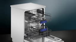 Siemens SN23EW03KE - iQ300 - Vrijstaande vaatwasser - 60 cm - Wit - Energielabel B - Home Connect - varioSpeed Plus je vaat tot wel drie keer zo snel schoon — thumbnail 7