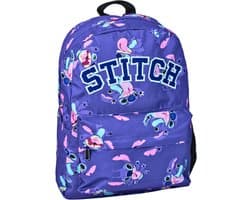 Disney Stitch Rugzak Meisjes Jongens Laptop Vak - Fles houder Zijkant Rugzak - Hoogte 42cm
