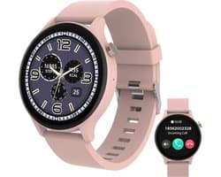 Denver Smartwatch - Android iOS - Volledige Belfunctie - Sporthorloge - Hartslagmeter - Saturatiemeter - Slaapmonitor - SWC338RO