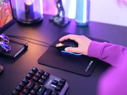 Trust GXT 752 - Gaming Muismat - 250x210 mm - Geoptimaliseerd Oppervlak - Antislip Onderkant - Zwart — thumbnail 4
